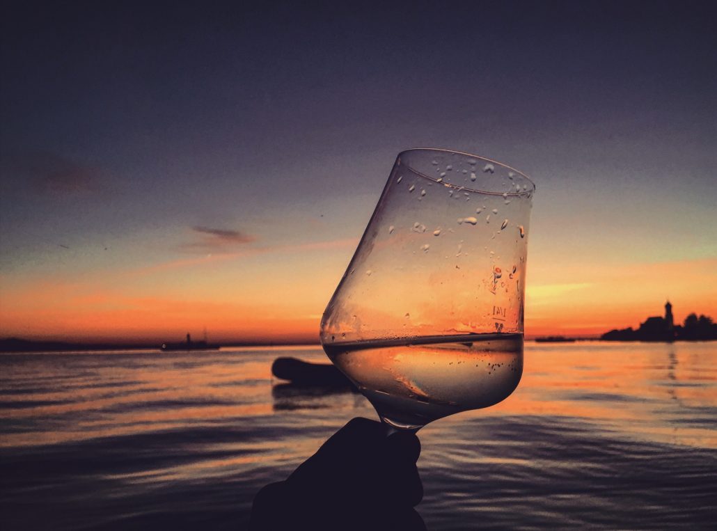 Wine sundowner.